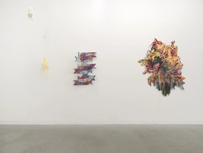 Various artists, Off-kilter, exhibition view. Courtesy of 5-50 Gallery
