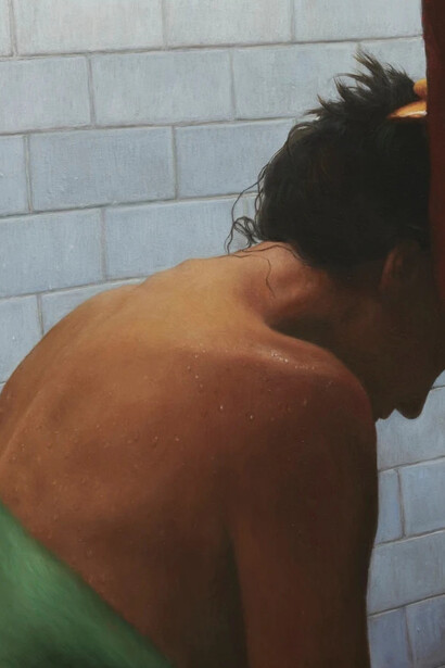 Giangiacomo Rossetti, Feelings as a formal exercise 2 water drops, 2025. Courtesy of Mendes Wood DM