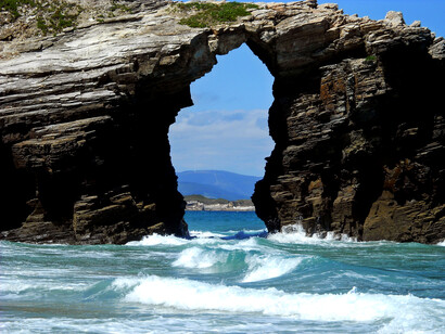 Ribadeo, Luego. Playa de las Catedrales