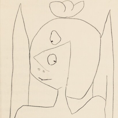 « L'Ange laid » (Hässlicher Engel, 1939) Paul Klee