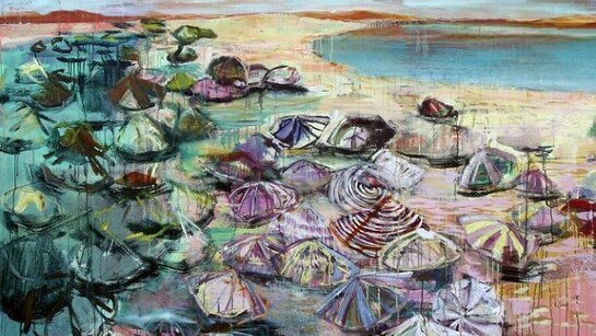 Christina Shurts, By Land and By Sea, My Fair Weather Friend (2013), 48x66