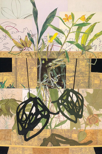 Frances McCormack, Black and gold. Courtesy of Gilman Contemporary