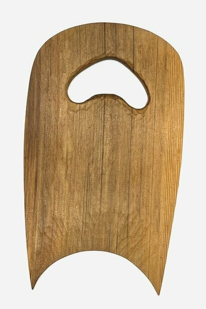Sam Beebe, Handboard 23, 2023, wood. Courtesy of the artist and PDX Contemporary Art