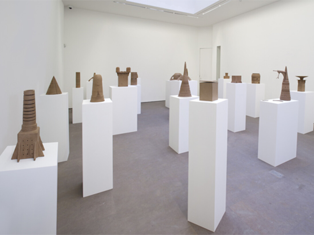 Shahpour Pouyan, Exhibition view. Courtesy of Galerie Nathalie Obadia