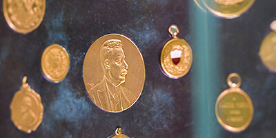 Hall of triumphs. Courtesy of Puccini Museum