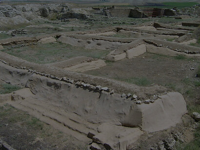 Ruins of Gordion, capital of ancient Phrygia, Turkey
