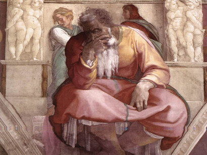 Michelangelo. Il profeta Geremia