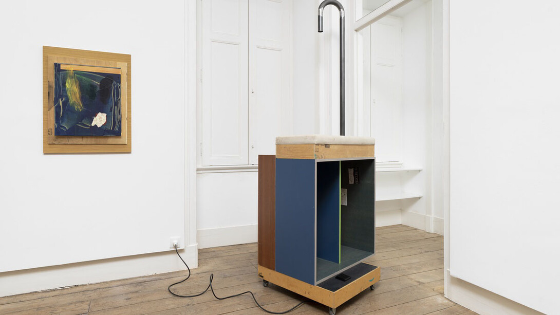 Andreas Breunig, Mudança de móveis, vista de exposição. Cortesia de Jahn und Jahn