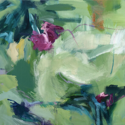 Jill Morton, Promise Me Roses. Courtesy of Elisa Contemporary Art Gallery