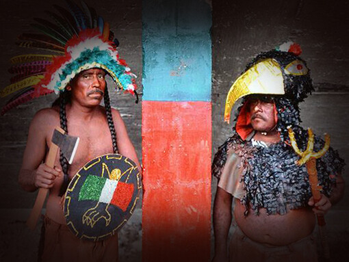 Pablo Aguinaco Llano: Guerreros Ancestrales, fotografía digital, 2018, México. Foto cortesía del artista