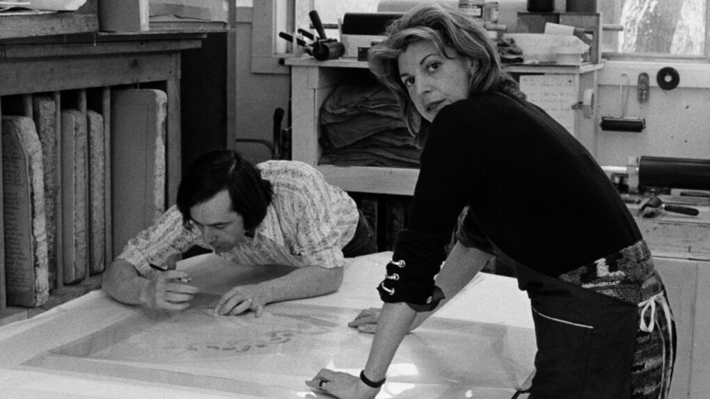 Helen Frankenthaler. Courtesy of KODE