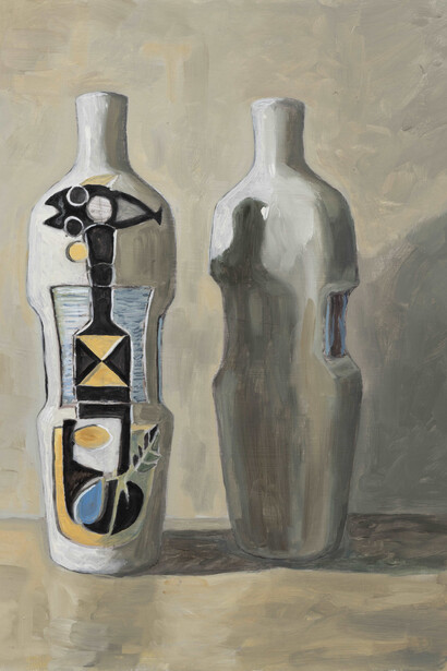 Andrea Federici, Le bottiglie di Maurizio, 2022. Per gentile concessione di Artemide PR