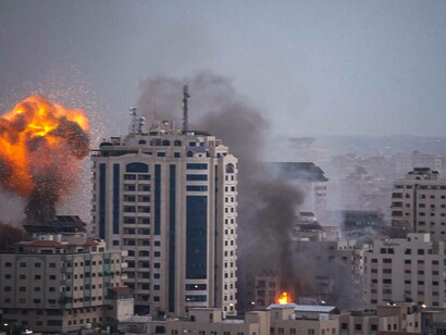 Attacchi aerei israeliani sulla Striscia di Gaza durante la guerra di Gaza, 2023-2025 