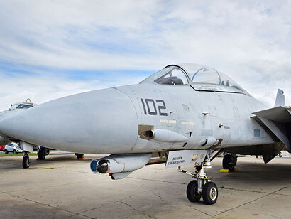 Grumman F-14D Tomcat. Courtesy of Pearl Harbor Aviation Museum