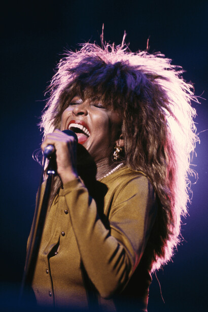 Tina Turner by Bob Gruen, NYC, 1987