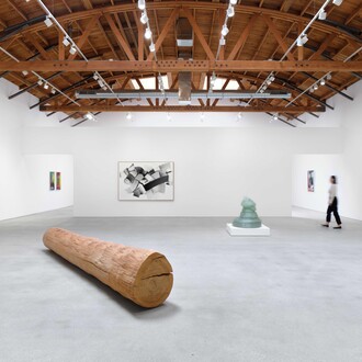 Various artists, Pacific abstractions, exhibition view. Courtesy of Perrotin Gallery