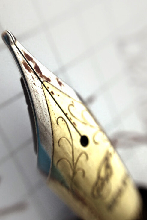 Acercamiento a una pluma fuente