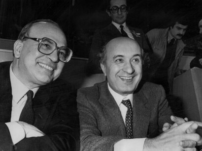 Bettino Craxi e Antonio De Mita