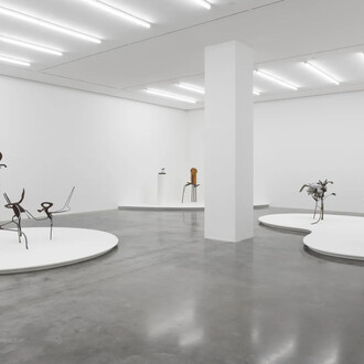 Richard Hunt, Metamorphosis. A retrospective, exhibition view. Courtesy of White Cube Gallery