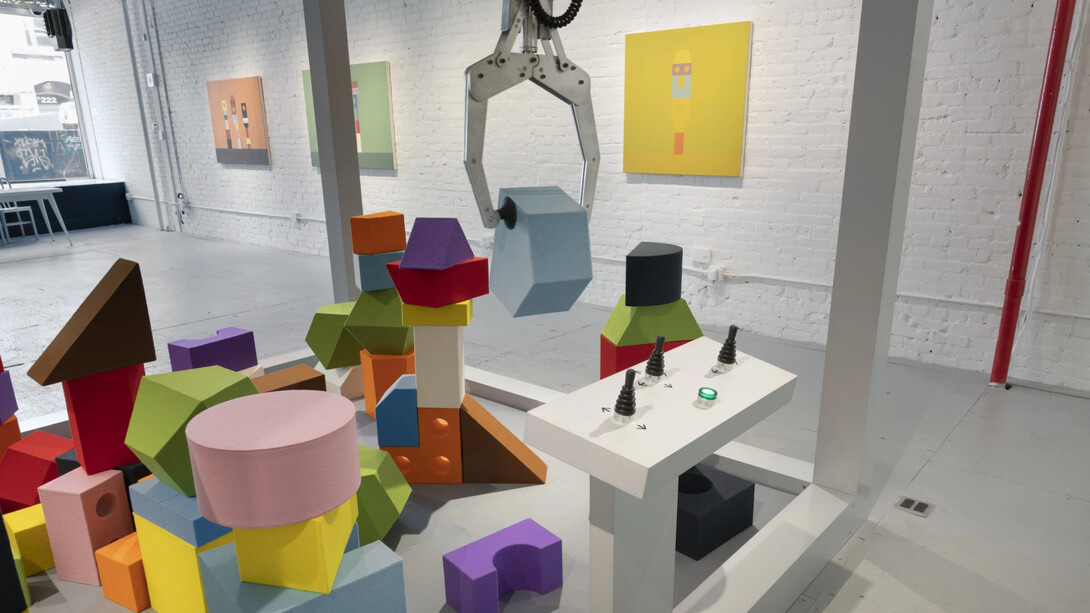 Jennifer Marman and Daniel Borins: Balancing Act, installation view, photograph by Adam Reich. Courtesy of Cristin Tierney Gallery, New York