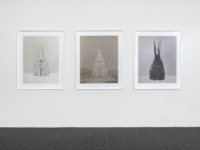 Verschiedene künstler, Color to quiet, ausstellungsansicht. Mit freundlicher genehmigung der Galerie Urs Meile