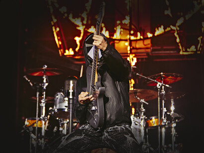 La banda británica de rock Muse fue la protagonista de la tercera jornada del Mad Cool. Foto: Andrés Iglesias