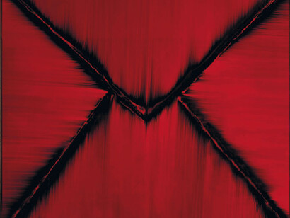 Giovanni Lombardini, 2015, Messaggi, tecnica mista su formica, cm 30x150