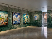 Flora Yukhnovich, Egg, vista della mostra. Cortesia di Victoria Miro