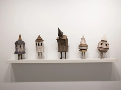 Seth Clark, Passing through, exhibition view. Courtesy of Paradigm Gallery + Studio 