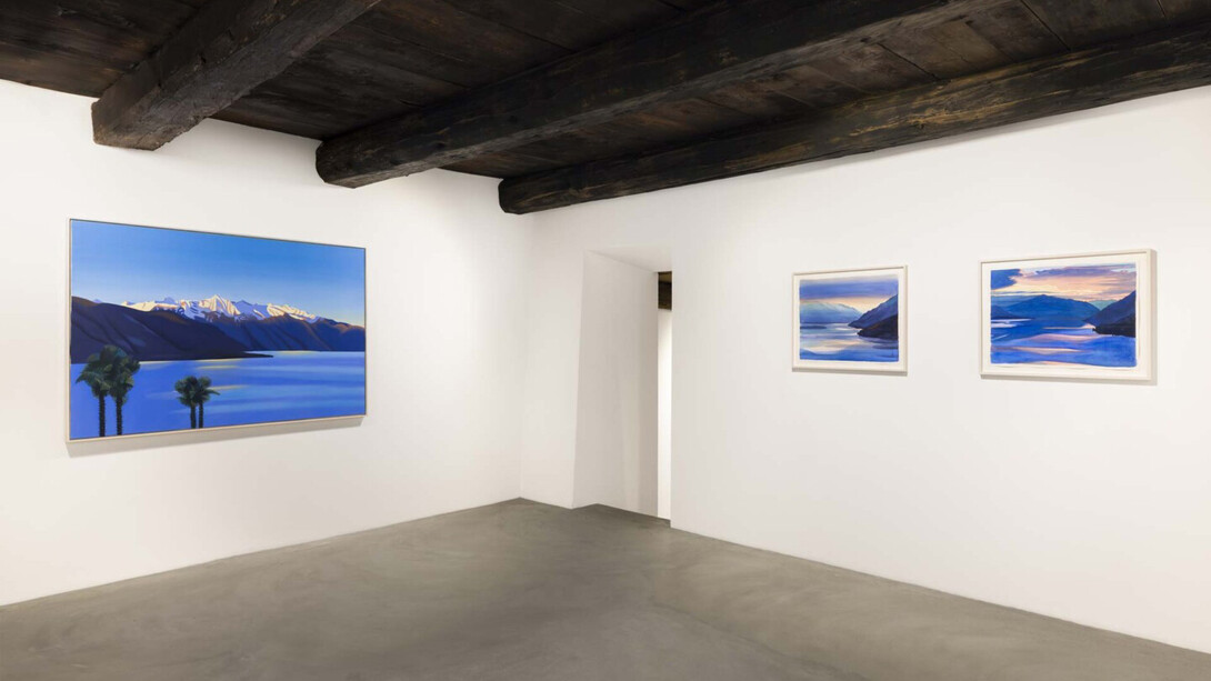 Thomas Huber, veduta della mostra. Cortesia di Galleria Monica De Cardenas