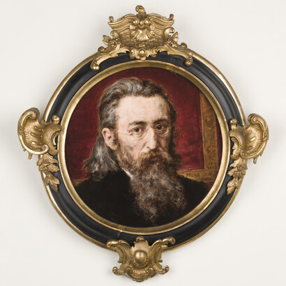 Jan Matejko, Self Portrait, 1887. Matejko house, The national museum in Kraków.