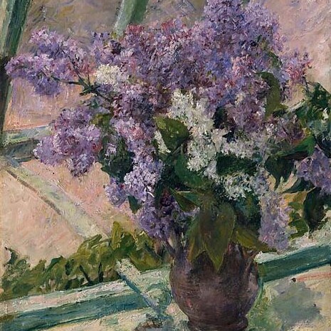 Mary Cassat, Vaso di lilla
