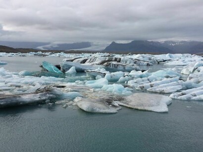 Glacial lake Jökulsárlón