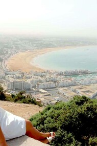 Vista da cidade de Agadir, em Marrocos