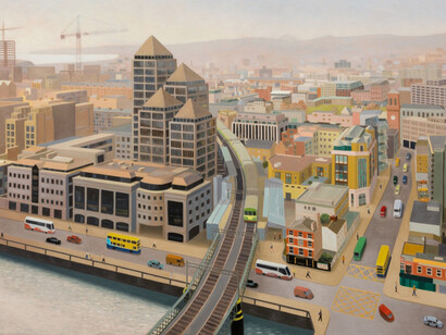 Stephen McKenna, Tara Street From Liberty Hall, Dublin, 2010 © Stephen McKenna