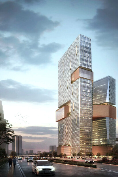 Sede principal de Tencent en Shenzhen, China