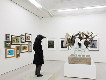 Animality, Exhibition view. Courtesy of Marian Goodman Gallery