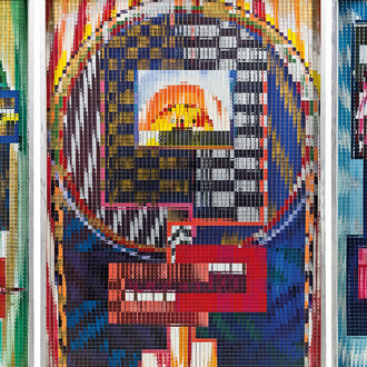 Marc Adrian, Trip-tychon (detail), 1974. Mit freundlicher genehmigung der Albertina