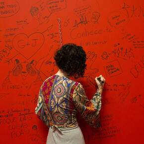 Coletivo Legítima Defesa
Performance RE- EXISTÊNCIA NEGRX durante a abertura da exposição Somos Muit+s, que aconteceu como parte da programação de untitled 2019 (demo station n.7), o palco para demonstrações proposto pelo artista tailandês Rirkrit Tiravanija.
Foto: Levi Fanan / Pinacoteca
