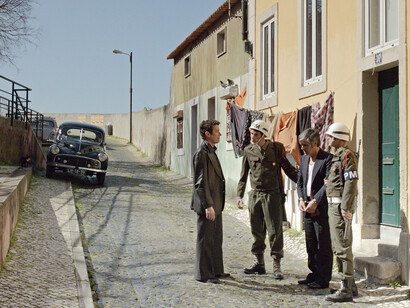 Stan Douglas, The Secret Agent, 2015. Six-channel video projection with sound