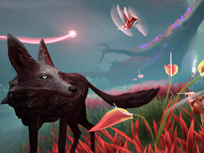 Escena del videojuego Lost Ember