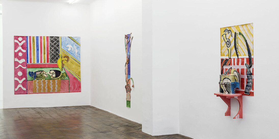 Florentine Interiors, Exhibition view. Courtesy of Galerie Hubert Winter