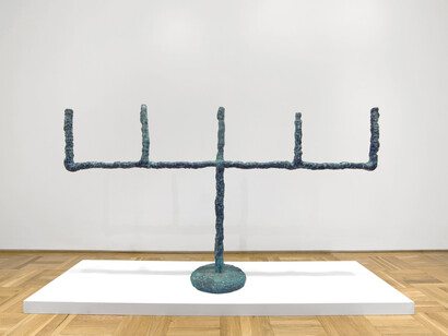 Martin Kippenberger, Untitled, 1990, Bronze, 50.39 x 88.58 x 15.75 inches, 128 x 225 x 40 cm, © Estate of Martin Kippenberger, Galerie Gisela Capitain, Cologne, Courtesy Skarstedt