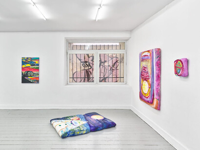 Oskar Rink, Friends with benefits, exhibition view. Courtesy of Ruttkowski;68 