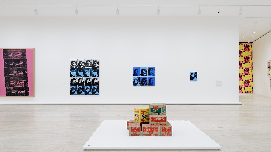 Andy Warhol. Dark Star, exhibition view. Courtesy of Museo Jumex