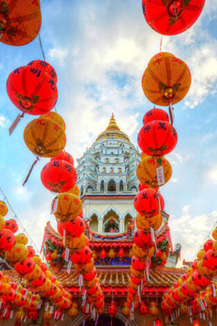 Kek Lok Si Temple, Chinese New Year
