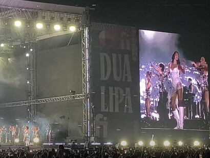 In Delhi, Dua Lipa brought her signature style and chart-topping hits, making the night unforgettable for thousands of attendees