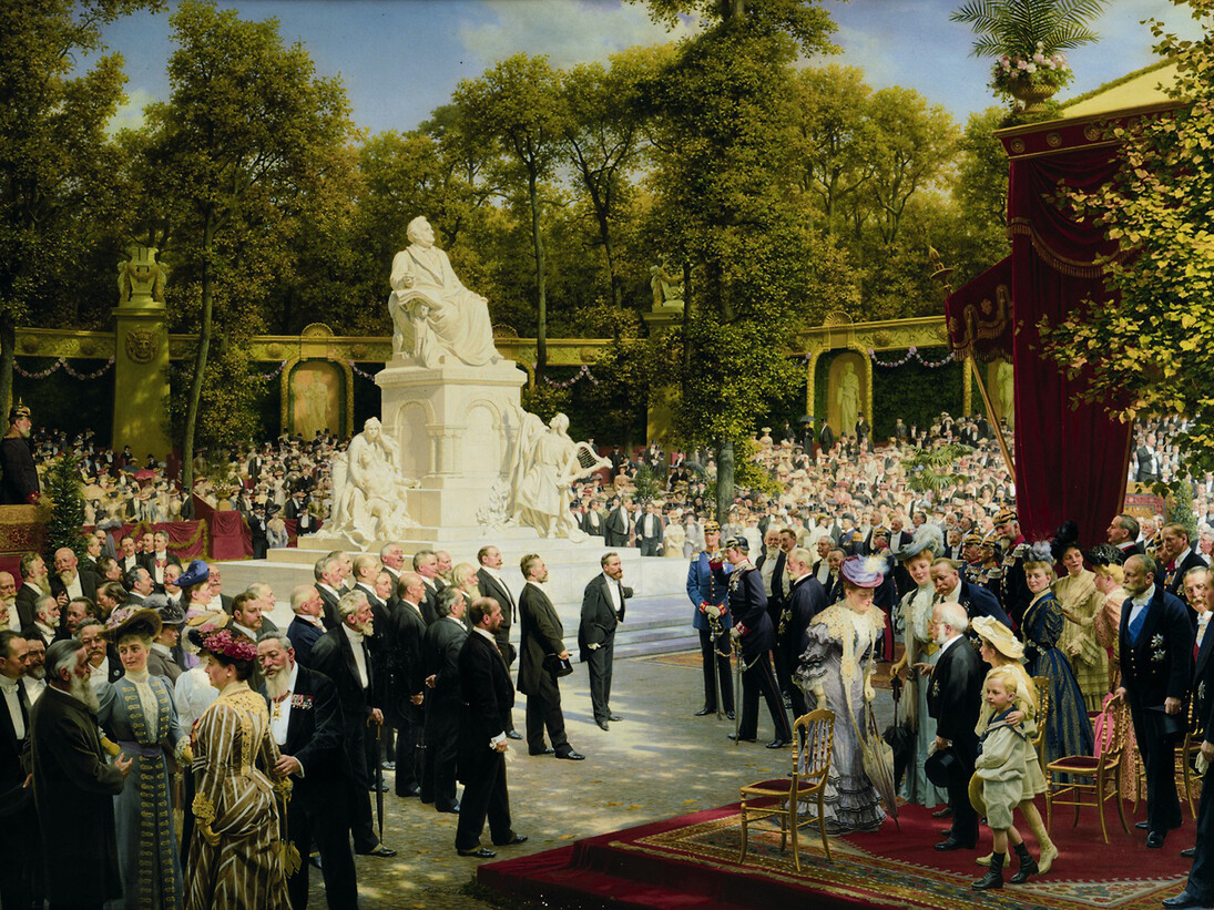 Anton von Werner, Wagnerdenkmal