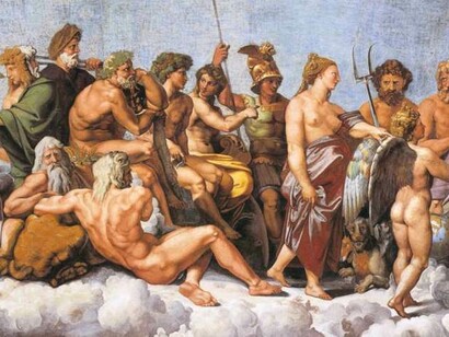 Raffaello, Concilio degli Dei