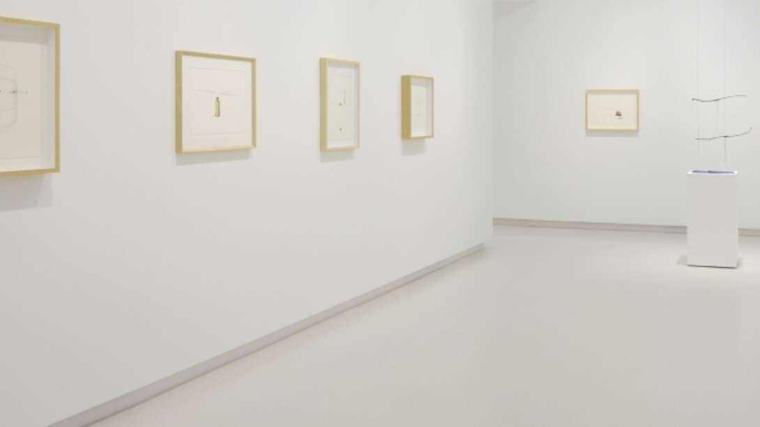 Waltercio Caldas, Exhibition view. Courtesy of Galería Elvira González